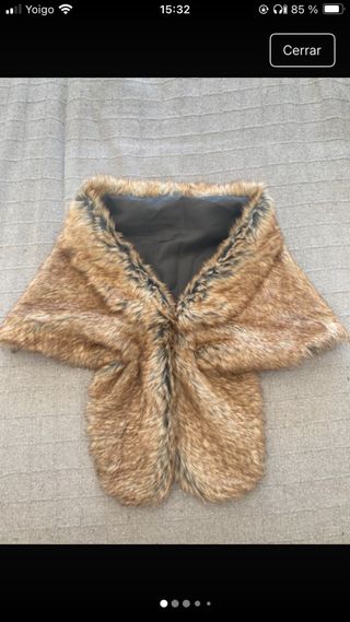 Estola pelo sintético nueva