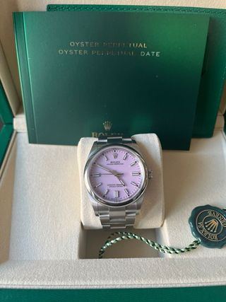 Rolex Oyster Perpetual 36 Rosa Candy 2026