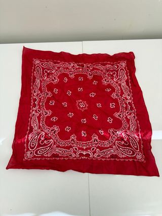 Pañuelo Bandana Estilo Cowboy Rojo