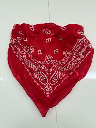 Pañuelo Bandana Estilo Cowboy Rojo