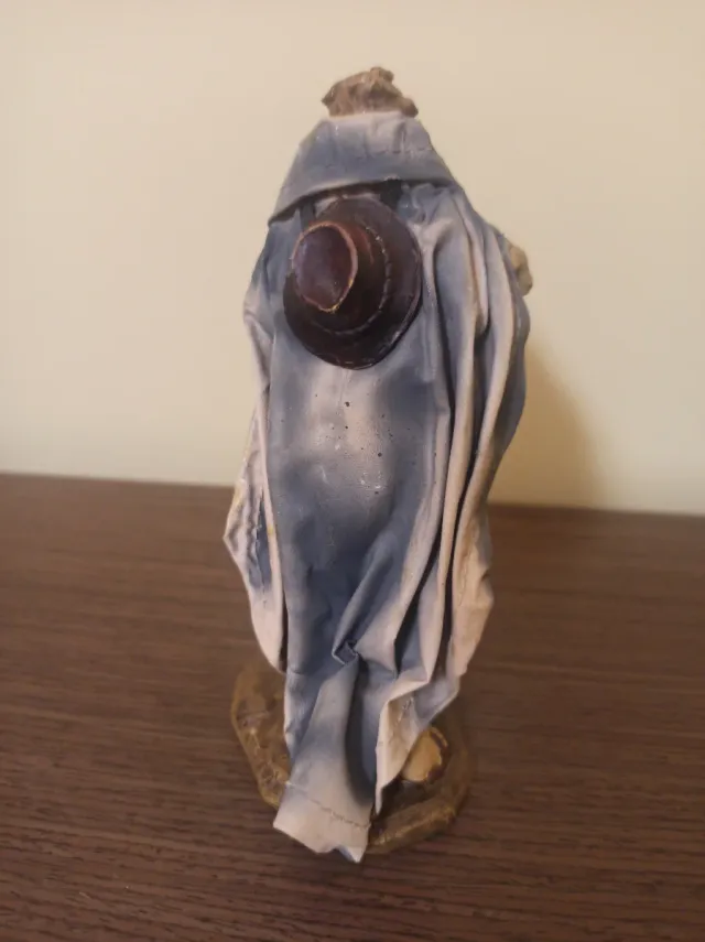 Figura pastor Belén Gloria in excelsis Deo 15 cm