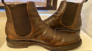 Stivaletti uomo pelle marrone tg. 42