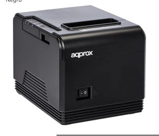 Approx APPPOS80AM - Impresora Térmica de Tickets, 200 mm/s, Papel 80 mm, Corte Automático y Manual, Negro