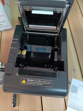 Approx APPPOS80AM - Impresora Térmica de Tickets, 200 mm/s, Papel 80 mm, Corte Automático y Manual, Negro