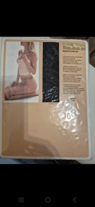 Collant Philippe Matignon Nudité D'Or 20 M