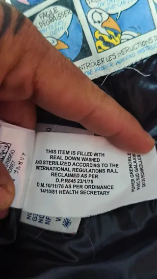 Chaleco Moncler Negro Vintage Mujer