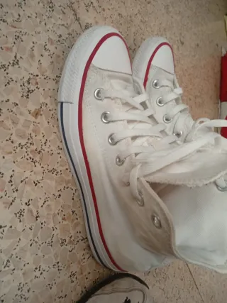 Converse All Star Mujer Blancas