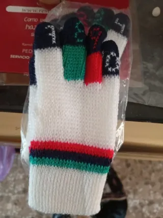 Guantes para niños multicolor