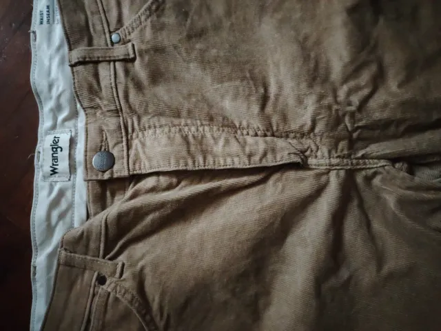 Pantalones Wrangler Beige/Marrón Talla 38americana