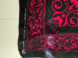 Pañuelo Bandana Cowboy TCH Trading Ltd Negro/Rosa