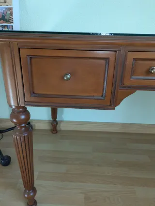 Mesa despacho inglés.