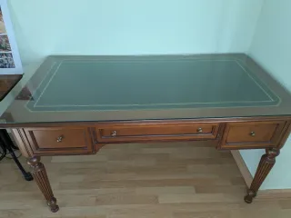 Mesa despacho inglés.