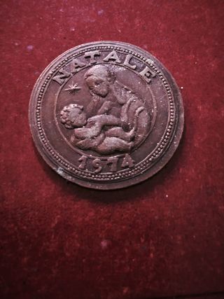 Medaglia commemorativa Natale 1974