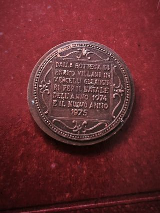 Medaglia commemorativa Natale 1974