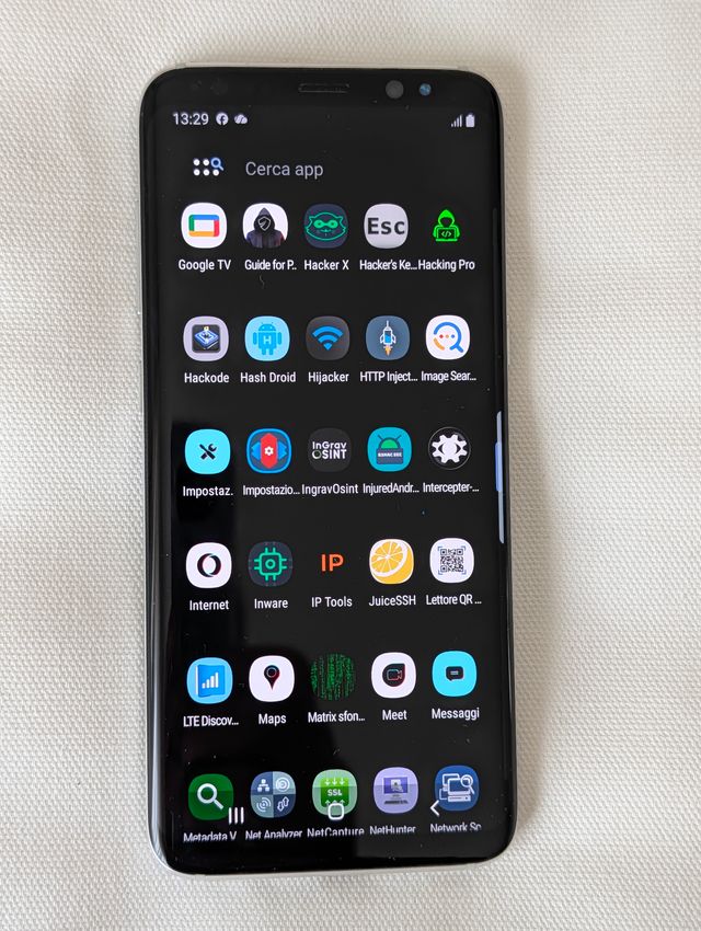 Samsung S8 Ethical Hacking Hub Edition