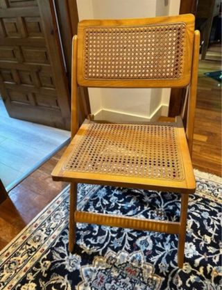 2 Sedie Pieghevoli Zara Home in Rattan