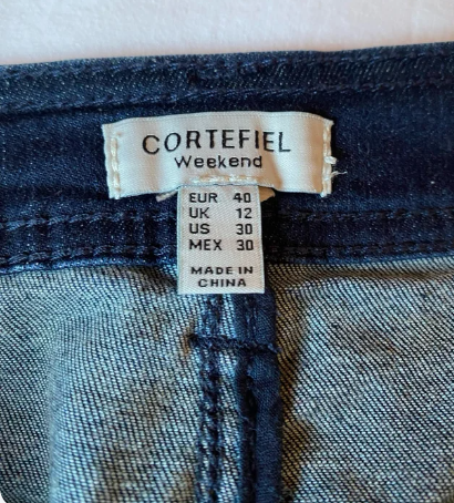 Falda vaquera Cortefiel Talla 40