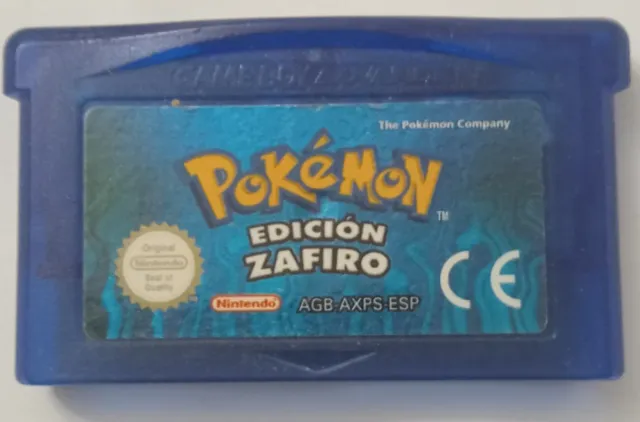 Pokemon Zafiro Edición GBA