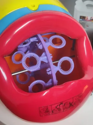 Macchina sparabolle di sapone