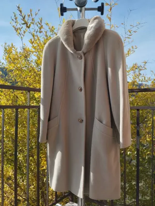 Cappotto donna lana 44