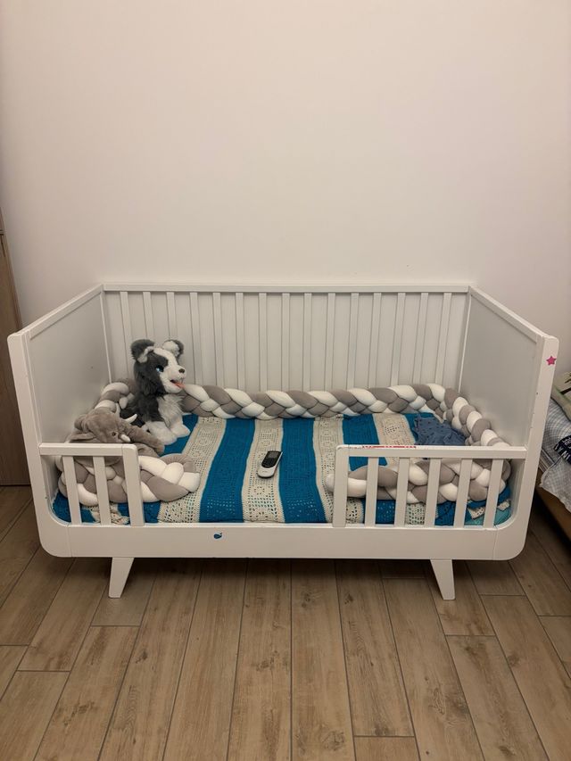 Lettino Montessori con materasso