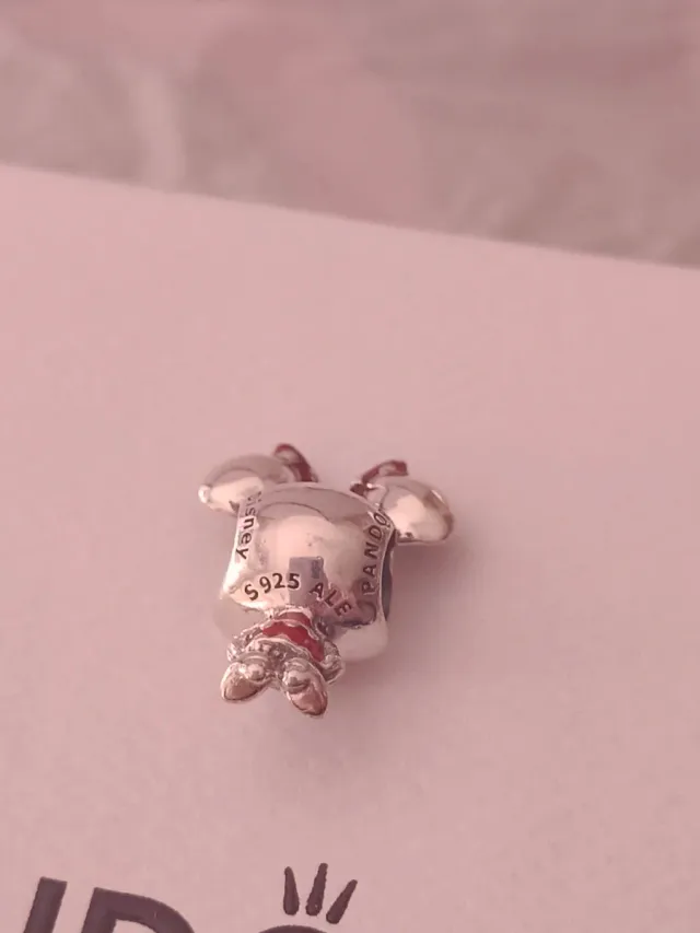 Charm Minnie Mouse Pandora Plata 925