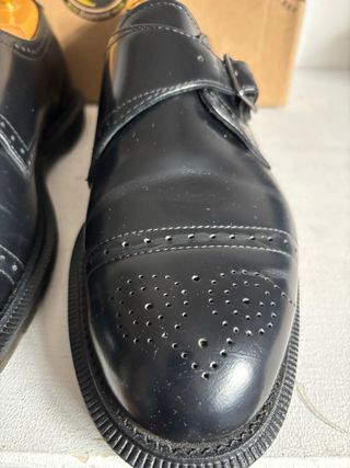 Dr. Martens Scarpe Monk Strap Nere Uomo