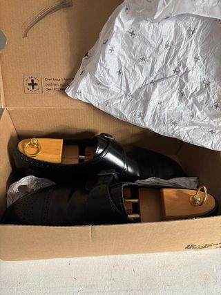 Dr. Martens Scarpe Monk Strap Nere Uomo