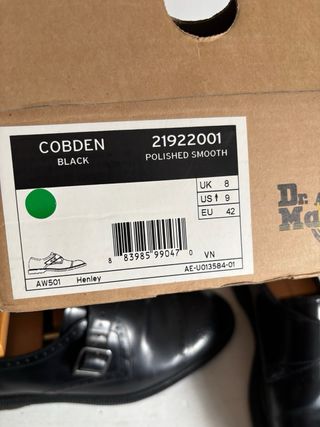 Dr. Martens Scarpe Monk Strap Nere Uomo