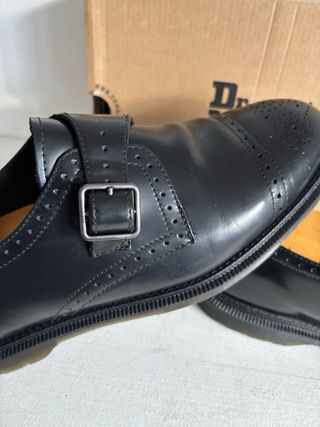 Dr. Martens Scarpe Monk Strap Nere Uomo