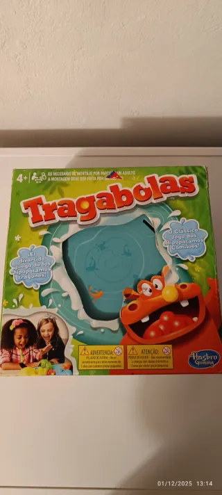 Juego de mesa Tragabolas Hasbro
