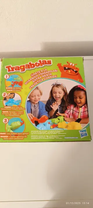 Juego de mesa Tragabolas Hasbro