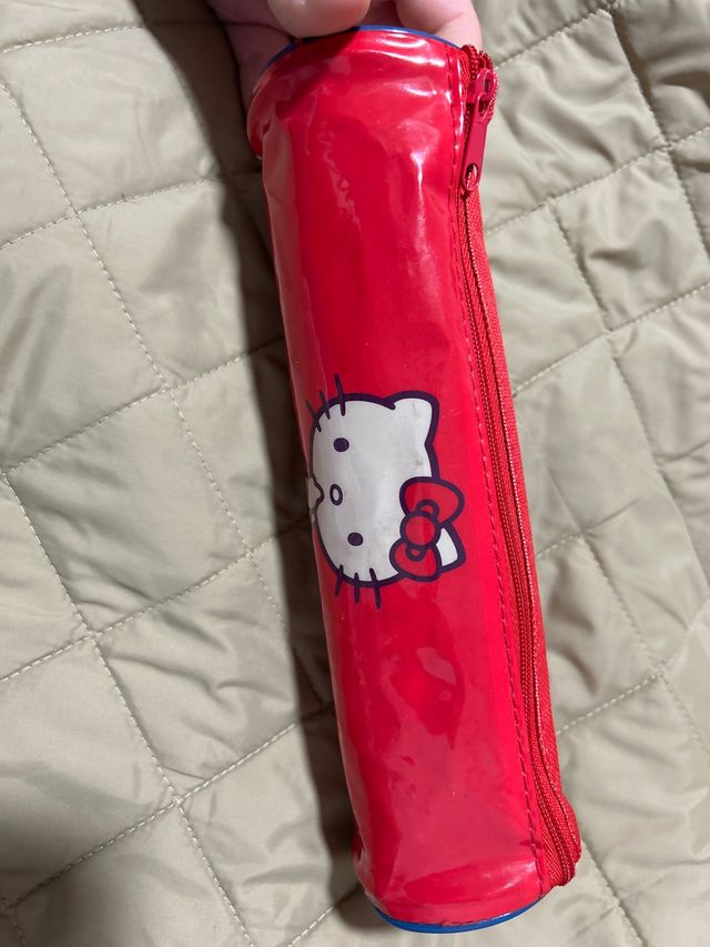 Estuche Hello Kitty Rojo