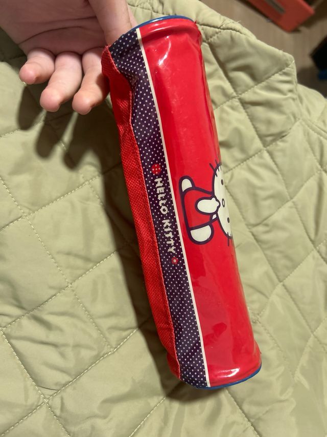 Estuche Hello Kitty Rojo