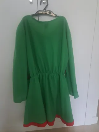 Disfraz pareja Elfo Talla L/Elfa Talla M adulto