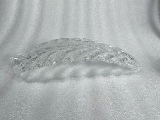 Foglia in vetro ricambio per lampadario