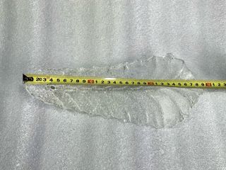 Foglia in vetro ricambio per lampadario