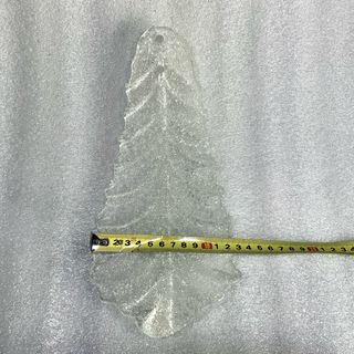 Foglia in vetro ricambio per lampadario