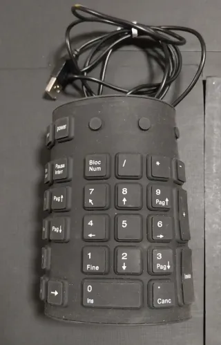 Tastiera Pieghevole in Silicone