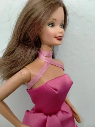 Barbie con abito Pj Sweet Roses