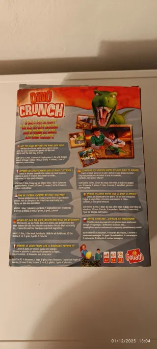 Juego de mesa Dino Crunch Goliath