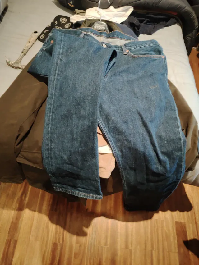 Pantalones Vaqueros Levi's 501 Azul Talla L 38/34