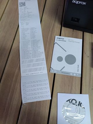 Impresora Térmica de tickets Aprox 80 mm, 200 mm/s