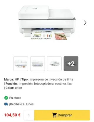 Impresora Multifunción HP Envy 6420e