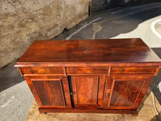 Antica servante credenza vittoriana in mogano