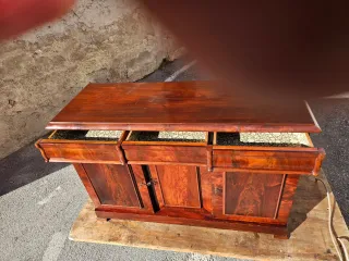 Antica servante credenza vittoriana in mogano