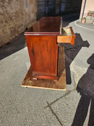 Antica servante credenza vittoriana in mogano