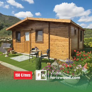 Bungalow 30m2 de 1 hab. ¡Extras incluidos!