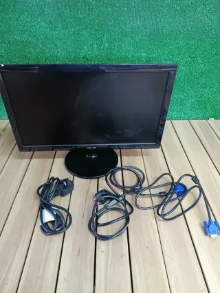 Asus VS197DE - Monitor, 1366 x 768 LED, 5 ms Negro