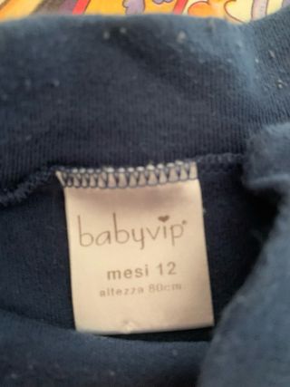 Body neonato Babyvip blu navy 12 mesi
